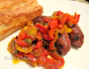 Sweet Sausages and Peppers