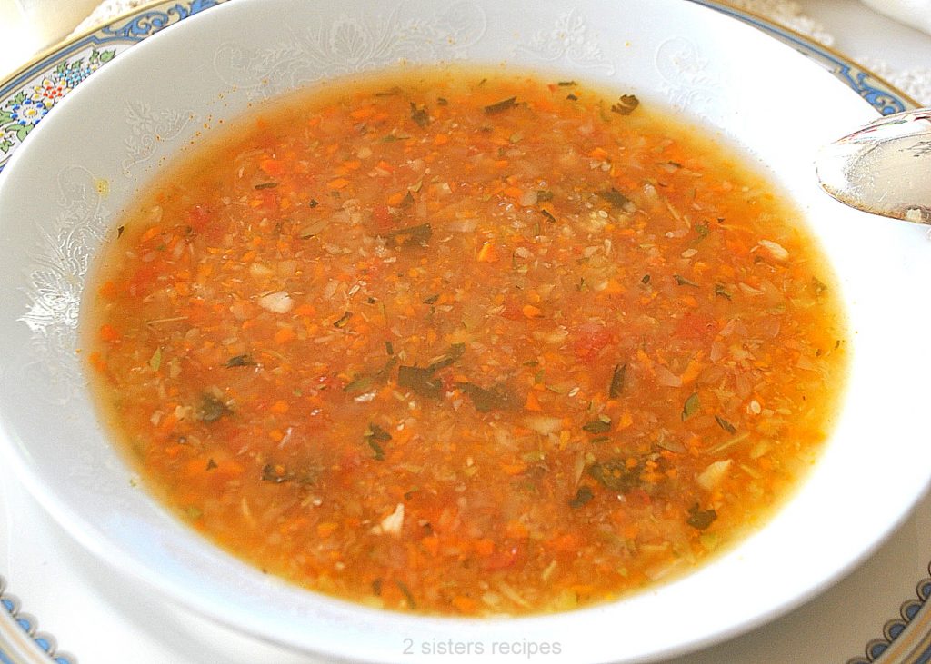 Italian Venetian Soup by 2sistersrecipes.com 