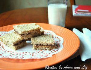 Mini Peanut Butter and Nutella Sandwiches – After School Snack!