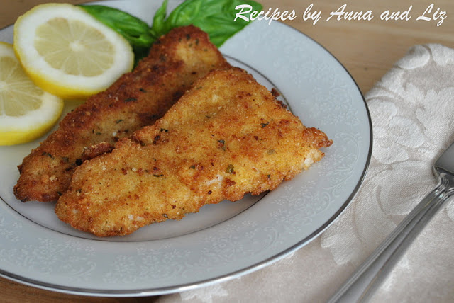 Fillet of Flounder Cutlets with a Twist! by 2sistersrecipes.com 