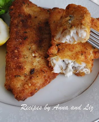 Fillet of Flounder Cutlets with a Twist! by 2sistersrecipes.com