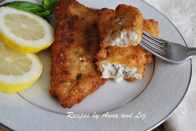 Fillet of Flounder Cutlets with a Twist! by 2sistersrecipes.com