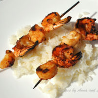 Best Grilled Shrimp and Scallop Kabobs by 2sistersrecipes.com