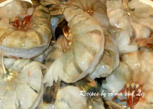 photo of raw Shrimps by 2sistersrecipes.com 