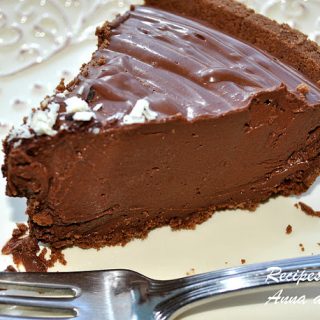 No Bake, Dairy-Free Chocolate Cream Pie