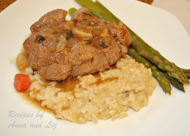 Veal Osso Bucco Over Mascarpone by 2sistersrecipes.com