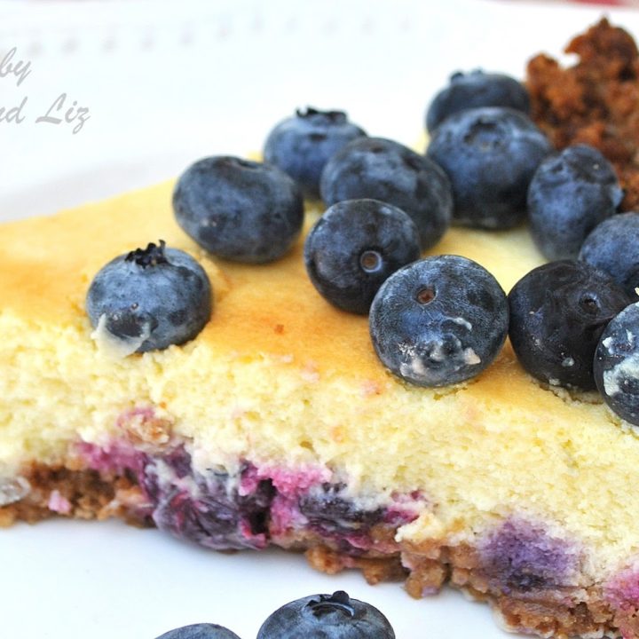 Key Lime and Blueberry Pie