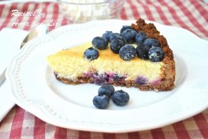 Key Lime and Blueberry Pie