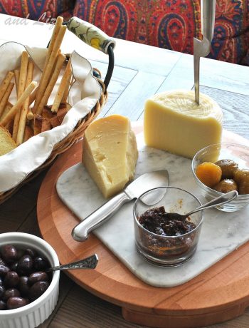 Cheeses and Olives for All Seasons by 2sistersrecipes.com