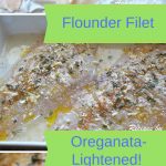 There are 3 easy steps to making our Baked Flounder Filet Oreganata -Lightened!!