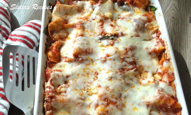 Oven-Roasted Vegetable Lasagna - Lightened!