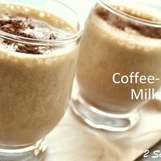 coffee banana milkshake tiramisu by 2sistersrecipes.com
