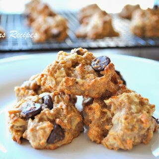 Apple-Oatmeal Cookies - NO Sugar and NO Butter