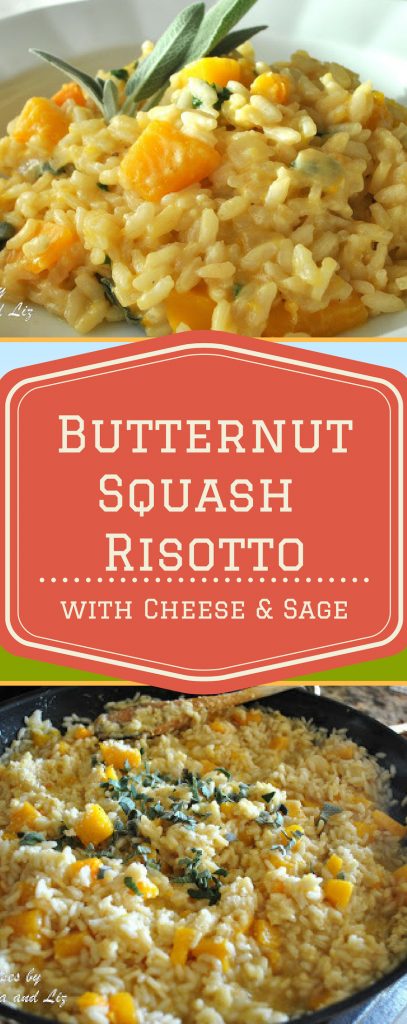 Butternut Squash Risotto with Cheese and Sage