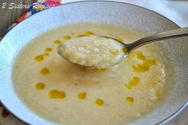 Potato-Cauliflower Soup by 2sistersrecipes.com