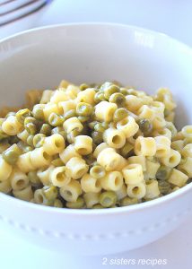 Pasta with Baby Peas