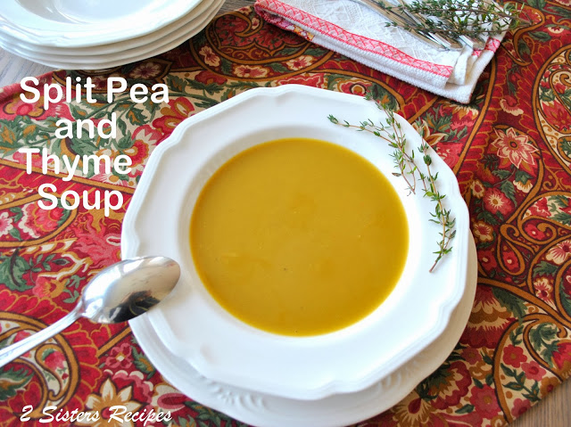 Split Pea and Thyme Soup