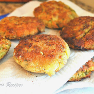 Broccoli and Cheese Patties by 2sistersrecipes.com