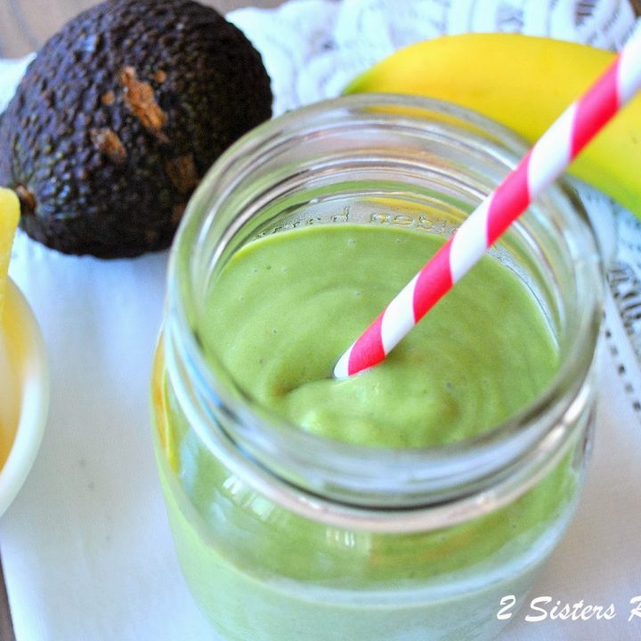 Avocado Spinach Fruit Smoothie