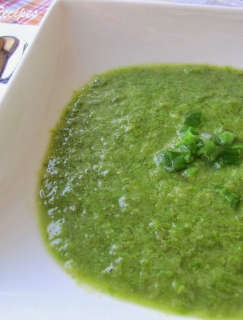 Creamy Asparagus Soup by 2sistersrecipes.com