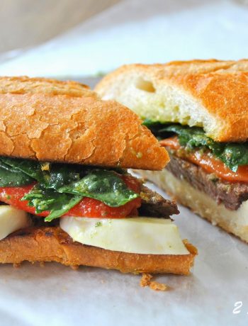 Steak and Cheese Sandwich by 2sistersrecipes.com