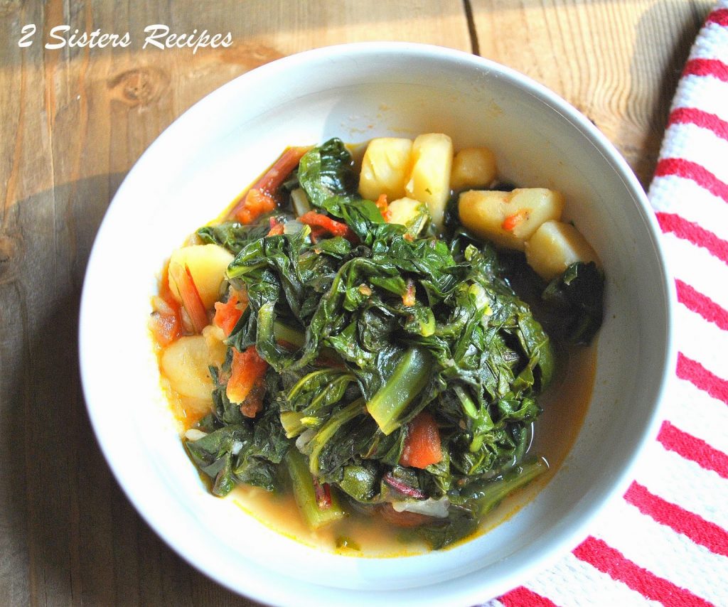 Dad's Favorite Vegetarian Italian Stew by 2sistersrecipes.com