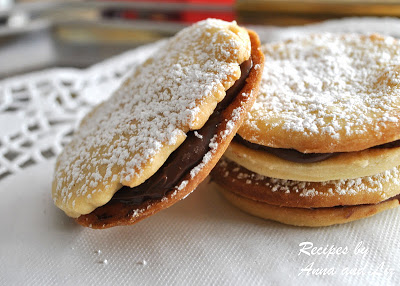 Dulce de Leche Butter Cookies by 2sistersrecipes.com