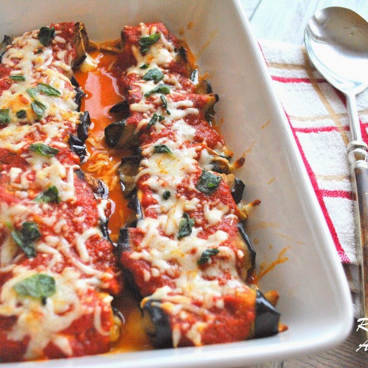 Eggplant Rollatini - Lightened!