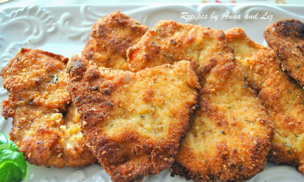 Parmesan Crusted Turkey Cutlets by 2sistersrecipes.com 