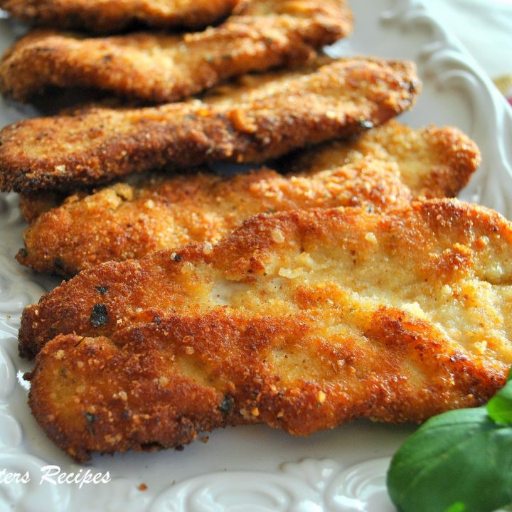 Parmesan Crusted Turkey Cutlets