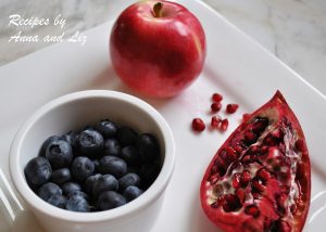 Jump-Start Detox Drink with Apple Blueberry and Pomegranate
