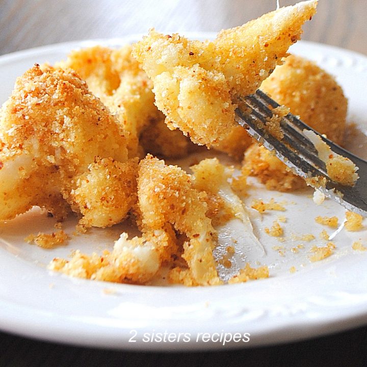 Roasted Cauliflower Au Gratin`