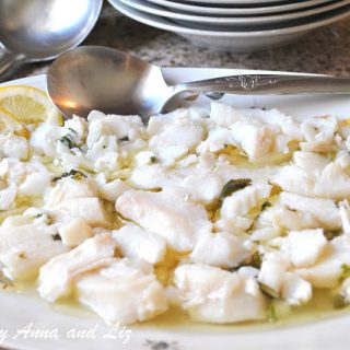 Fresh Cod Fish Salad by 2sistresrecipes.com