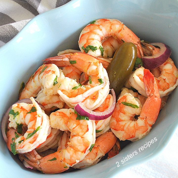 Shrimp Cocktail with Jalapeno Peppers by 2sistersrecipes.com