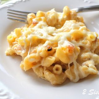 Macaroni and Cheese with Pancetta and Caramelized Onions