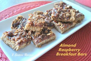 Almond Raspberry Breakfast Bars