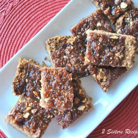 Almond Raspberry Breakfast Bars