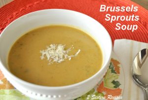 EASY Brussels Sprouts Soup