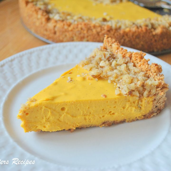 Easy No-Bake Pumpkin Cheesecake