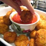Italian Rice Balls with Eggs and Cheese by 2sistersrecipes.com