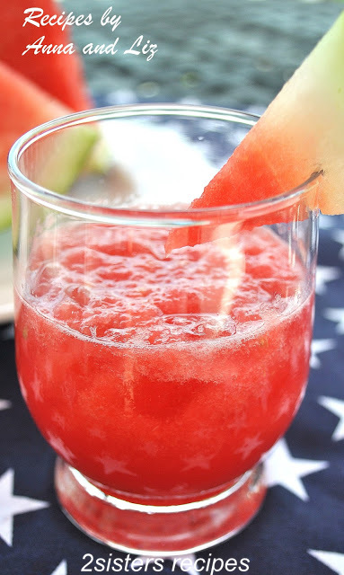 Watermelon Drink by 2sistersrecipes.com