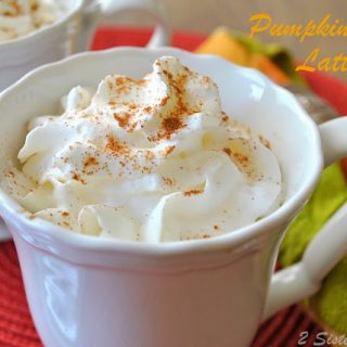 Pumpkin Spice Lattes by 2sistersrecipes.com