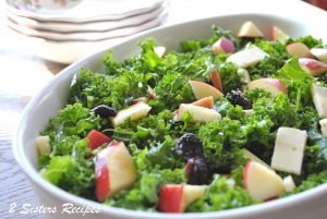 Spring Kale Salad for Thanksgiving!