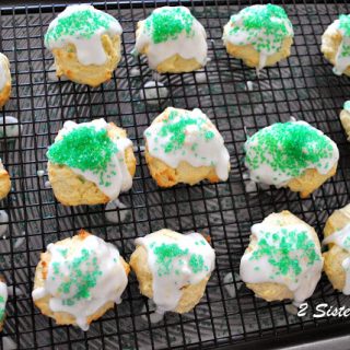 Italian Lemon Cookies with Lemon Glaze