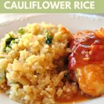 Chicken Saltimbocca with Cauliflower Rice by 2sistersrecipes.com