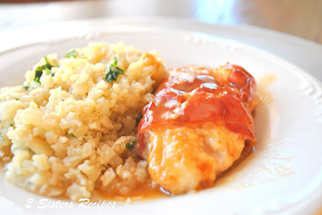 Chicken Saltimbocca with Cauliflower Rice by 2sistersrecipes.com 