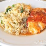 Chicken Saltimbocca with Cauliflower Rice by 2sistersrecipes.com