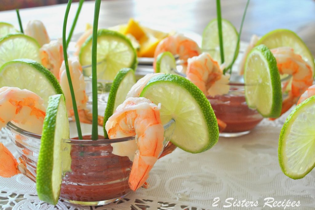 Shrimp Cocktail with Vodka Sauce by 2sistersrecipes.com 