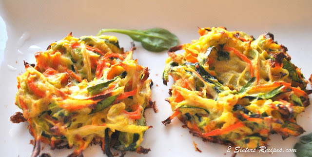 Baked Vegetable Bird's Nests by 2sistersrecipes.com 