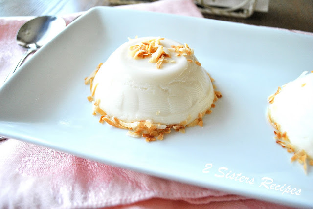 No Bake Dairy-Free Panna Cotta by 2sistersrecipes.com